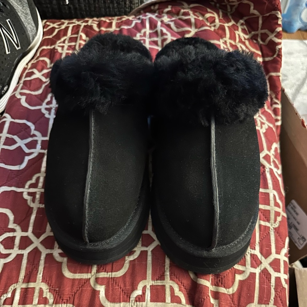 Ugg platform slippers